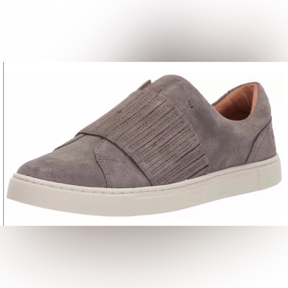 Frye Women's Ivy Gore Gray Suede Sneaker Shoes Sz 7.